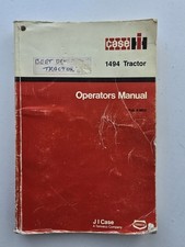 CASE/IH 1494 TRACTOR OPERATORS