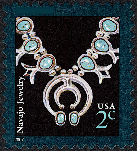 Sheet navajo jewelry stamps - 20,