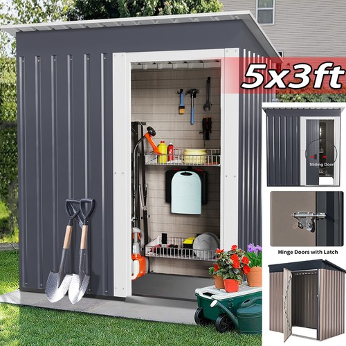 3ft garden shed galvanised - garden,