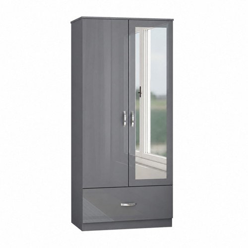 Wooden door wardrobe - 2, with