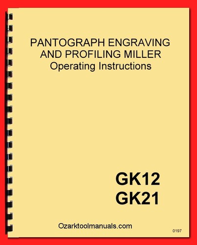 Deckel gk 21 pantograph - gk-12,