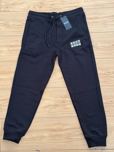 Men black joggers - black,