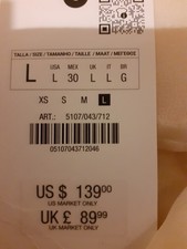 Zara dress Size Large Brand