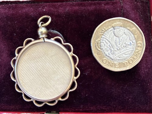 Antique 9ct rolled gold double - 9ct,