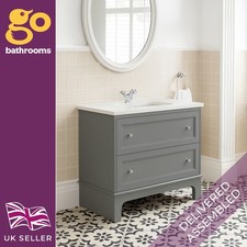 Grey Bathroom Vanity Unit with