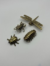 Brass Bug Insect Collection -