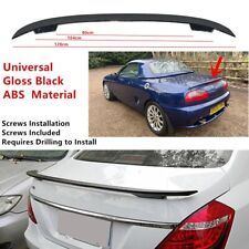 Fit For MG MGF 1995-2001 Glossy Black Rear Boot Lip Trunk Spoiler Wing Universal