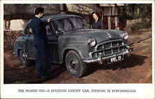 Car Ad Postcard Morris Isis