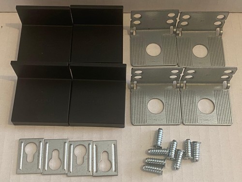 Ikea kallax mounting kit - ikea, black