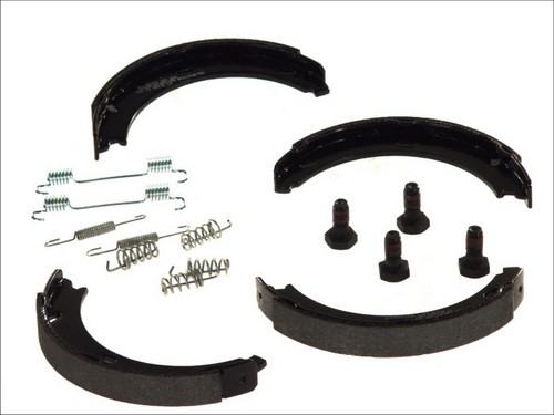 Parking brake shoes set - , rear