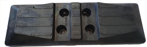 Chain rubber pad - for, kubota