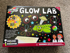 Galt Stem Glow Lab Explore & Discover Make Flashing Bouncy Ball & More New