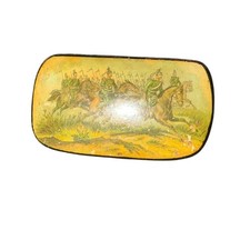 Antique Hand-Painted Tin Snuff