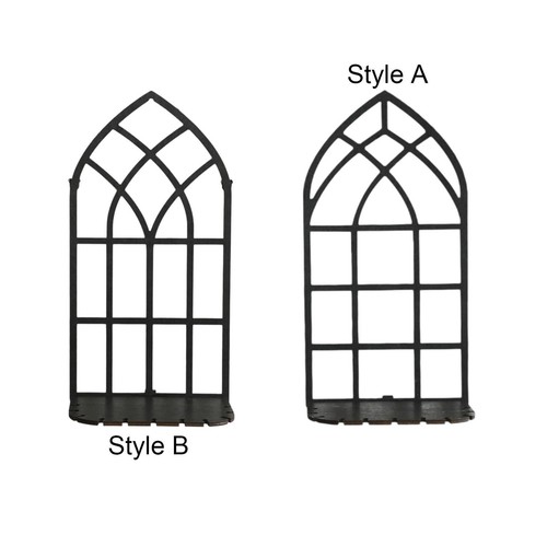 Window candle sconce wooden - window,