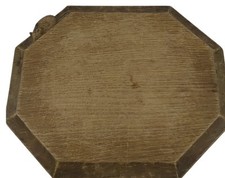 Wooden Mouseman Serving Board with Mouse Robert Thompson Rustic Style