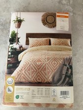 Duvet Set Single Terracotta