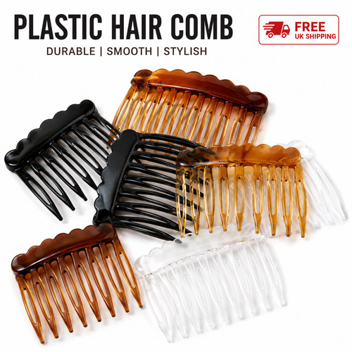 8pcs hair side comb clips - comb,