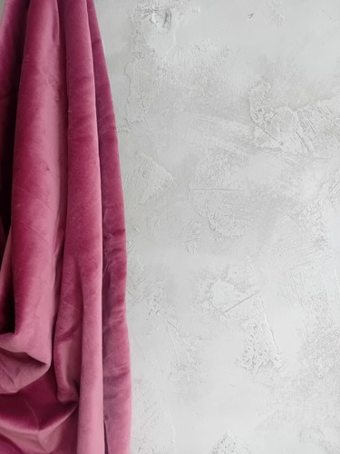 Vintage dusky rose pink velvet - vintage,