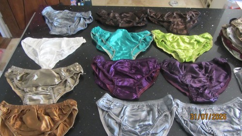 Job lot pairs silk knickers - lot,