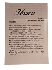 Philips hostess ho392 - philips, tabletop