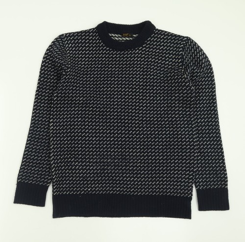 Pop womens blue crew - crew, neck