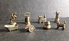Monopoly 80th ANNIVERSARY EDITION Replacement Spare Metal Playing Pieces Tokens