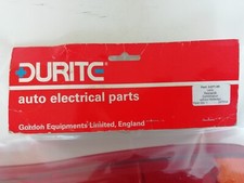 DURITE REAR LAMP COMBINATION LENS WITHOUT REFLECTOR no 0-071-99 & SCREWS,UNUSED.