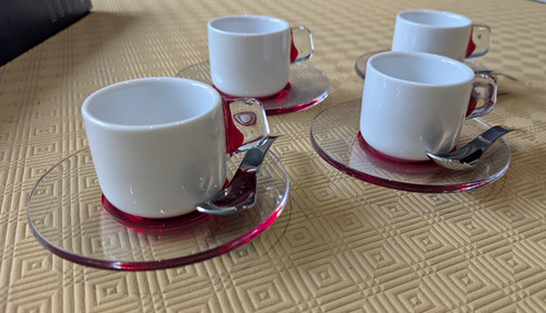 Guzzini italy white red - guzzini,