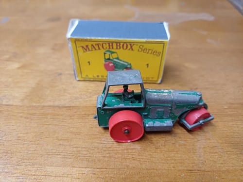 Matchbox road roller - 1b,