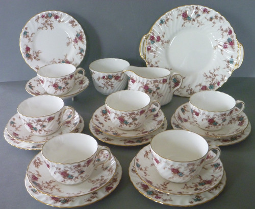 Minton ancestral tea set - minton,