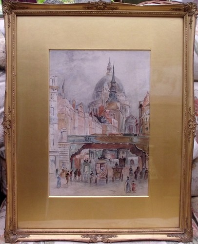 Victorian watercolour possibly - victorian,