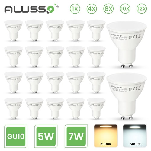 Alusso gu10 led bulb - bulb, 3000k