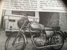 JAMES CAPTAIN MOTORCYCLE MAGAZINE ARTICLE