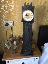 rare german prisoner of war hand made miniature grandfather clock