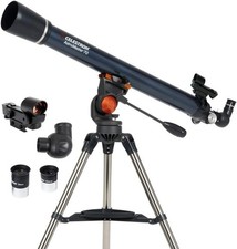 Powerful 70mm Refractor Telescope w/ Tripod, 20mm & 10mm Eyepieces, StarPointer