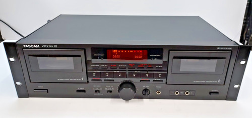 Tascam 202 mk3 dual - tascam,
