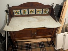 Victorian Wash Stand Tiled