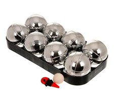 8pc Steel French Boules Set