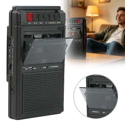 Tape recorder cassette player - cassette,