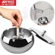 Stainless Steel Ashtray with