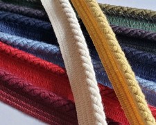 6mm cotton flanged piping - 6mm,