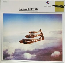 Airspeed Oxford Trainer Plane