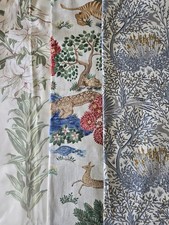 DESIGNER LINEN FABRIC REMNANTS