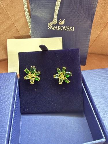 Swarovski gema stud earrings - swarovski,