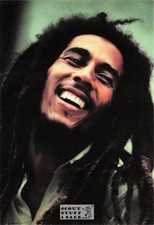 Bob Marley Postcard by