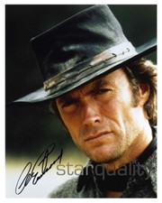 Clint Eastwood 10x8 Signed