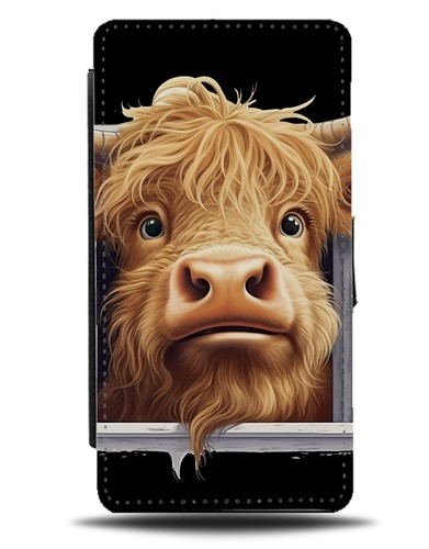 Scottish highland cow head - highland,