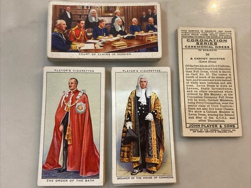 1937 player coronation - player's,