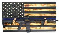 Wooden Rustic American Flag