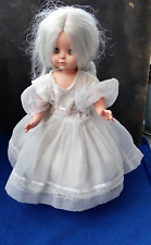 Large Vintage Furga  Doll with Long Hair & Voice Box - 50cm tall